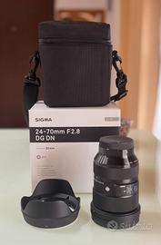 Sigma 24-70mm f/2.8 DG DN Art Lens - Sony E Moun