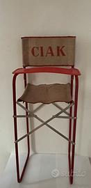 Seggiolone Ciak raro giocattolo Grazioli anni ‘70