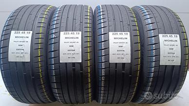 4 GOMME 225 45 19 MICHELIN RIF3292