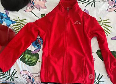 Felpa Rossa Kappa Abbigliamento e Accessori In vendita a Milano