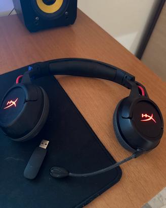 HyperX Cloud Flight cuffie gaming wireless