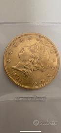 20 dollari liberty usa oro