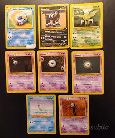 Lotto carte Pokemon Neo Destiny old