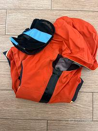 Guscio Montura Goretex arancio
