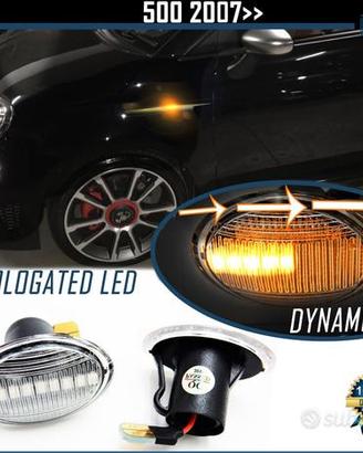 Frecce LED Dinamiche Lente BIANCA X FIAT 500 500L