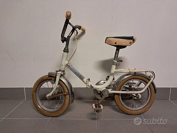 Bici bicicletta pieghevole bambino Rossella anni70