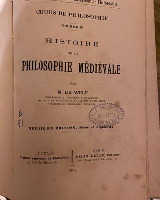 Libro storia della filosofia