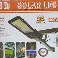 LAMPIONE FARO LED STRADALE 400W STAFFA PANNELLO SO