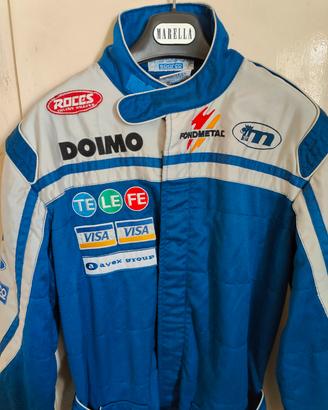 tuta gara Sparco formula uno 54 minardi F1 Saglia
