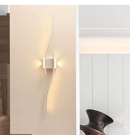 applique da muro colore bianco 100cm