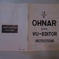 Moviola con attrezzo taglia giuntatrice per pellic