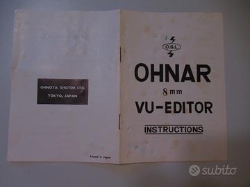 Moviola con attrezzo taglia giuntatrice per pellic