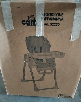 seggiolone pappa nanna marca cam 