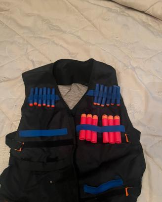 gilet tattico Nerf per bambini- taglia unica