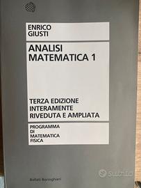 Libro Analisi Matematica 1 Enrico Giusti