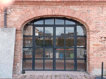 4 Vetrate Industriali in Ferro Artigianale