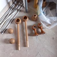 bastoni in legno per tende