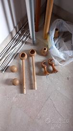 bastoni in legno per tende