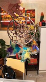 Acchiappasogni fatto a uncinetto 