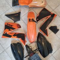 Kit plastiche ktm lc4 660 625 640