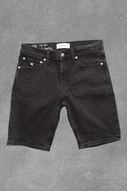 Shorts Calvin Klein Jeans Nero Lavato - W29