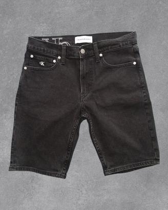 Shorts Calvin Klein Jeans Nero Lavato - W29