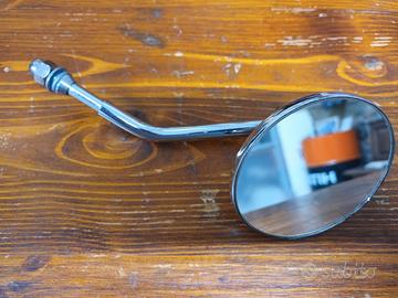 specchietto moto cromato