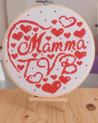  Telaio ricamato mamma