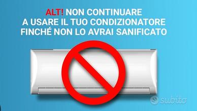 Sanificazione Climatizzatore 