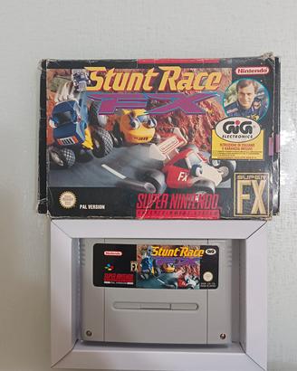 Super Nintendo Stunt Race FX