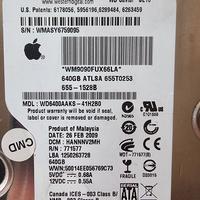 HD Apple Western Digital 640Gb