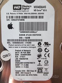 HD Apple Western Digital 640Gb