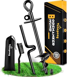 Cane da Ancoraggio a Terra Pro, 37cm Grande Fino a