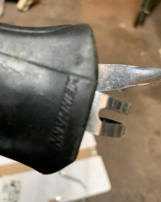 Paire De Leviers De Dérailleurs Huret - Vélo De Course - Weinmann, Bianchi Legnano - Argent