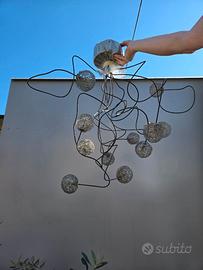 Lampadario a sospensione con soffioni