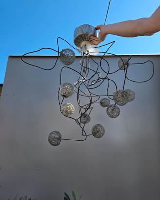 Lampadario a sospensione con soffioni