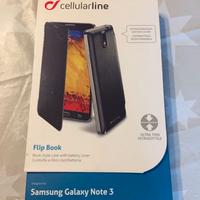 Custodia Flip Book di Cellularline per Samsung