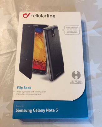 Custodia Flip Book di Cellularline per Samsung