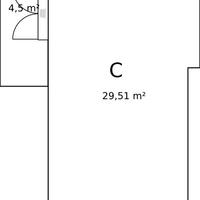 STANZA+STUDIO 30 metri quadri