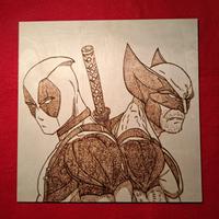 Quadro Deadpool & Wolverine