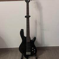 basso elettrico Cort action bass plus nero lucido
