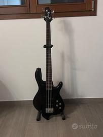 basso elettrico Cort action bass plus nero lucido