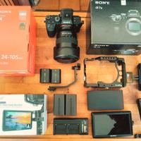 Sony Alpha 7 lll + 24-105 F24 OSS + Accessori