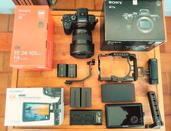Sony Alpha 7 lll + 24-105 F24 OSS + Accessori
