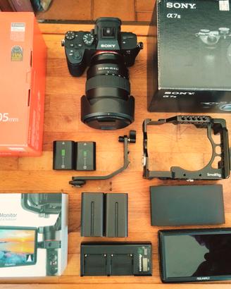 Sony Alpha 7 lll + 24-105 F24 OSS + Accessori