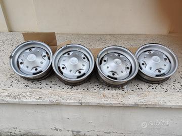 N.4 CERCHI ORIGINALI FIAT 500R / FIAT 126 EPOCA