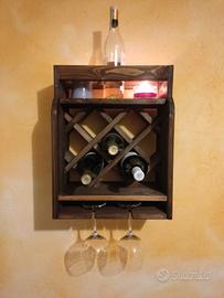 cantinetta legno fatta a mano