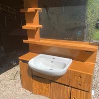 bagno completo in legno 