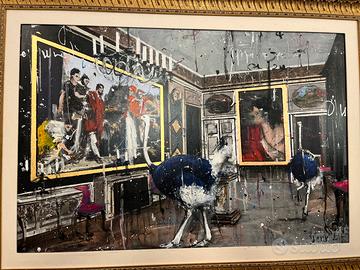 ACCARDI - QUADRO D’AUTORE ORIGINALE – RETOUCHÈ-