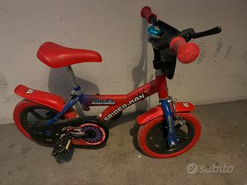 Bicicletta spiderman bimbo